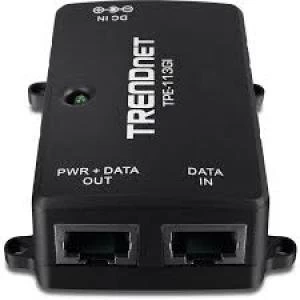 image of Gigabit Ehernet PoE Injector 48V 8TRTPE113GI