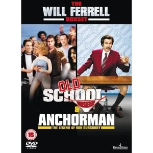Image of Anchorman The Legend / Old School DVD