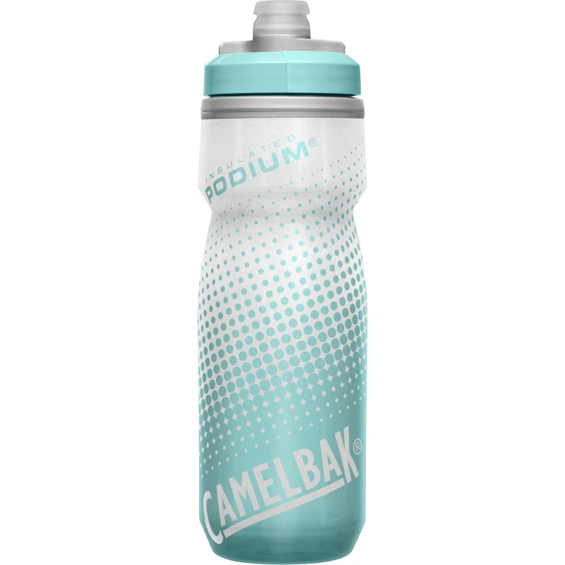 Image of CamelBak Podium Chill Insulated Bottle 620ml / 21oz Race Edition 600ML TEAL DOT