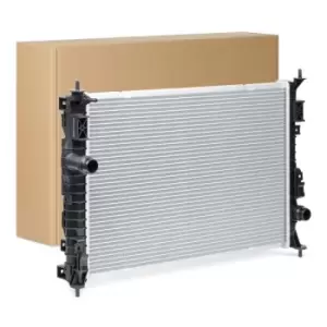 Image of RIDEX Engine radiator PEUGEOT,CITROEN 470R0989 1609961580,9678711180,1609961580 Radiator, engine cooling,Radiator,Engine cooler 9678711180