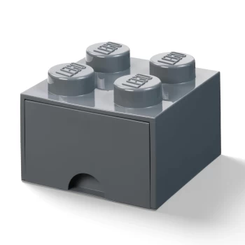 image of LEGO Storage Drawer 4 - Dark Grey