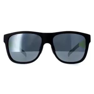 Image of Square Matte Black Yellow Chromapop Silver Mirror Lowdown XL