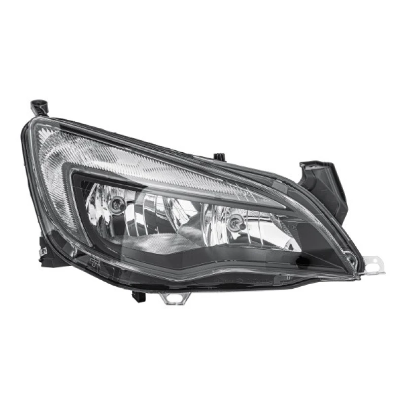 Image of HELLA 1EG 010 011-621 Headlights W21/5W, Right, with motor for headlamp levelling, Halogen Headlight (259)