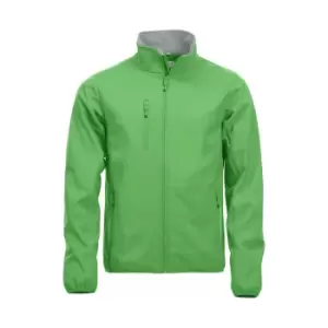 Image of Clique Mens Basic Soft Shell Jacket (M) (Apple Green)