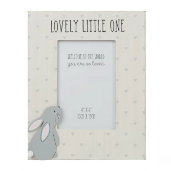 Image of Petit Cheri Rabbit Photo Frame - 4" x 6"