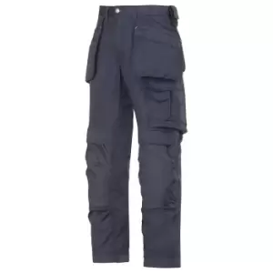 Image of Snickers Mens Cooltwill Workwear Trousers / Pants (31S) (Navy)