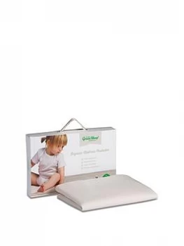 image of The Little Green Sheep The Little Green Sheep Waterproof Moses Basket / Carrycot Mattress Protector - 30x70cm, White