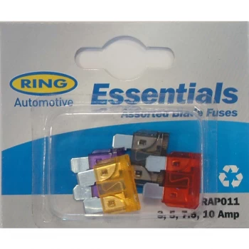Image of Ring Blade Fuses Blade Fuses 2, 5, 7.5, 10 Amp