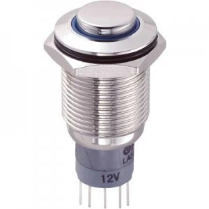 image of TRU COMPONENTS LAS2GQH 11ZEB12VNP Tamper proof pushbutton 250 V AC 3 A 1 x OnOn latch