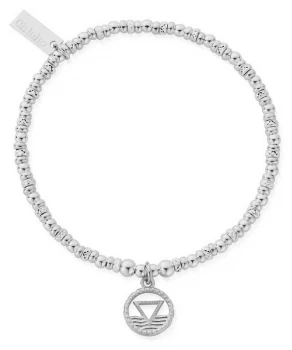 Image of ChloBo Sparkle Disc Water Bracelet Sterling Silver Jewellery