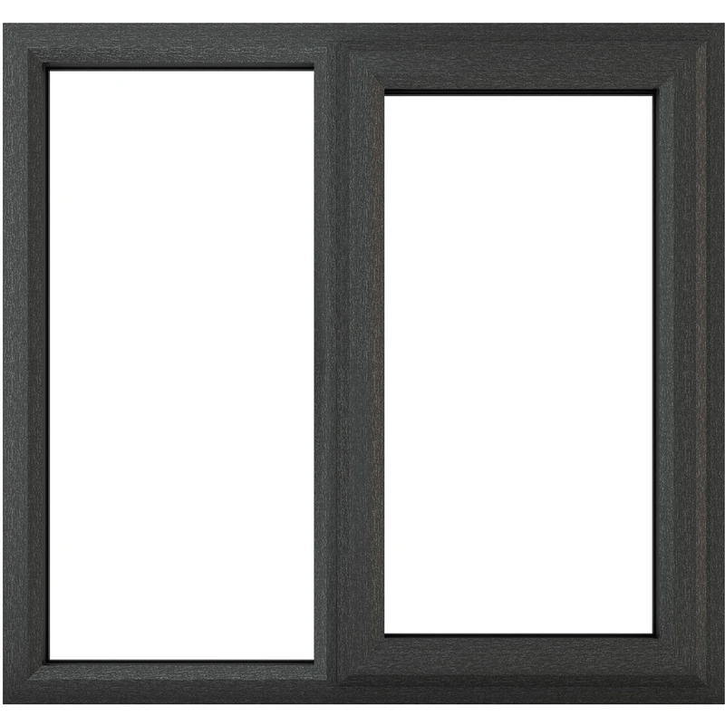 Image of Crystal Triple Glazed Window Grey/White Rh 1190 X 965Mm Clear 25GWTG1190965