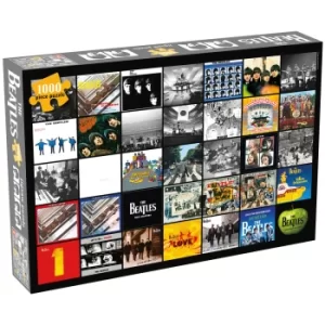 Image of The Beatles Album Cover Collage Jigsaw Puzzle (1000 Pieces)