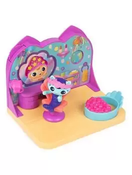 image of Gabby's Dollhouse Deluxe Room Playset - Mercat Seaside Spa, One Colour