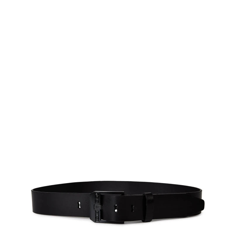 Image of Diesel Bluestar Leather Belt Blk/Blk H0015 male 24W (75)