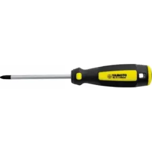 Image of Yamoto Tri-line Phillips Screwdriver, No. 2 Phillips Tip, 200mm Blade