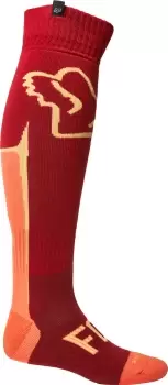 Image of FOX CNTRO Coolmax Thin Motocross Socks, red, Size L, red, Size L