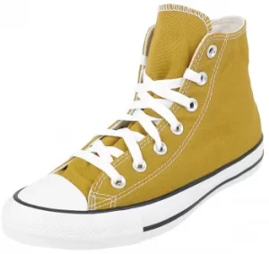 image of Converse Chuck Taylor All Star Dark Citron Sneakers High yellow