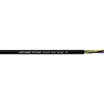 Image of High temperature cable OeLFLEX HEAT 105 MC 3 G 1 mm2 Black