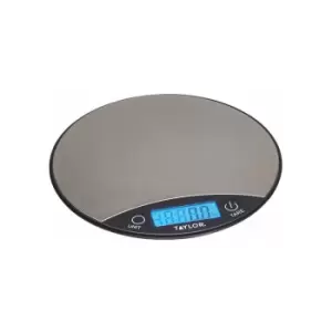 Image of Black & Silver 5kg Digital Dual Kitchen Scale - Taylor Pro