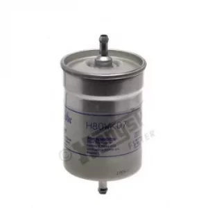 Image of In-Line Fuel Filter H80WK07 by Hella Hengst