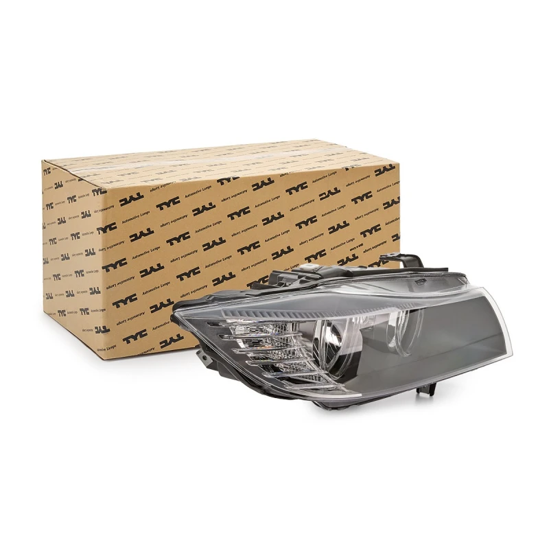 Image of TYC 20-11818-05-9 Headlights H7/H7, with electric motor, Left Headlight (259)