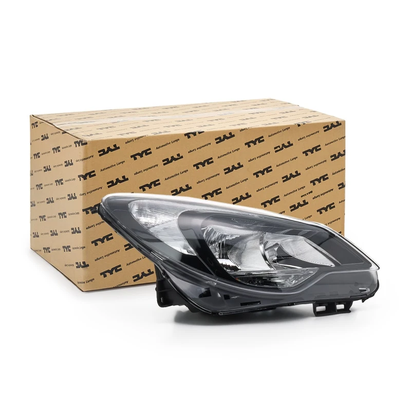 Image of TYC 20-12629-15-2 Headlights H1, with electric motor, Right Headlight (259)