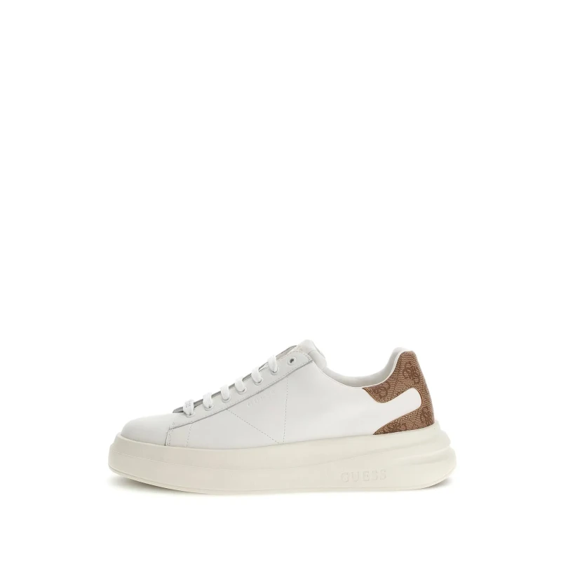 Image of Guess Trainers Guess Elba Blanc Male 41 FMPVIB-LEA12-WBEIB