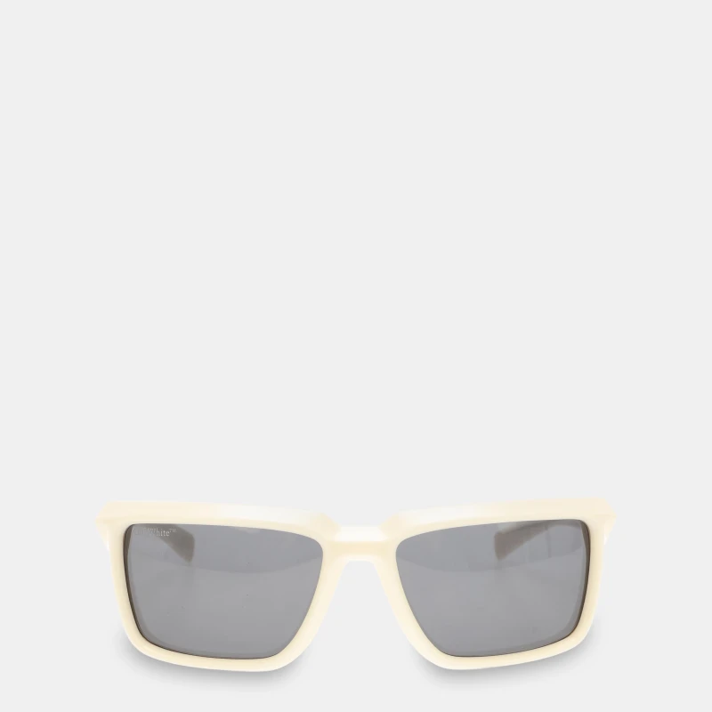 Image of Off White Portland Sun Sunglasses White Dark Grey unisex One Size