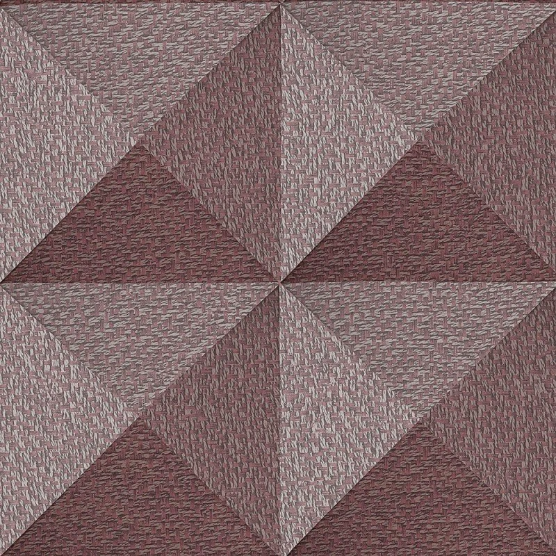 Image of Design ID DID Weaved Cube Terrcotta Wallpaper Red unisex One Size
