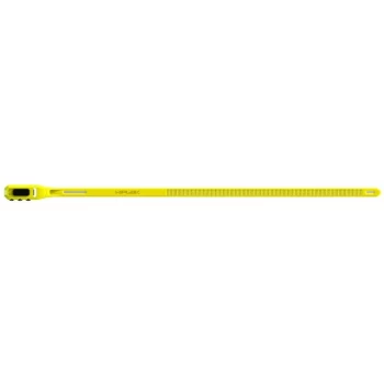 Image of Z-LOK COMBO ARMOURED REUSEABLE TIE (SINGLE) - HLZLKCYW - Hiplok