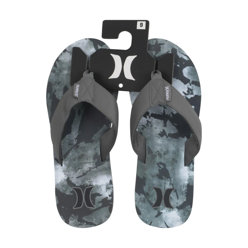 Image of Hurley 1-Pack Flip Flops Mens - Grey Grey 7