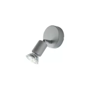 image of Netlighting Spot LED Single Adjustable Spotlight Silver 400lm 2700K 14x8cm