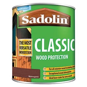 image of Sadolin Classic Woodstain Mahogany 1L