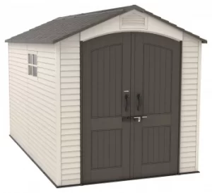 image of Lifetime 17760.32L Plastic Outdoor Storage Shed