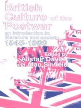 Image of British Culture of the Postwar by Alastair Davies Paperback