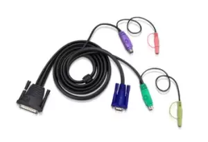 image of ATEN 2L-1701P KVM cable 1.8 m