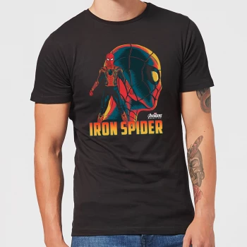 Image of Avengers Iron Spider Mens T-Shirt - Black - 3XL - Black