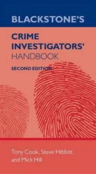 Image of Blackstones Crime Investigators Handbook by Tony Cook Book