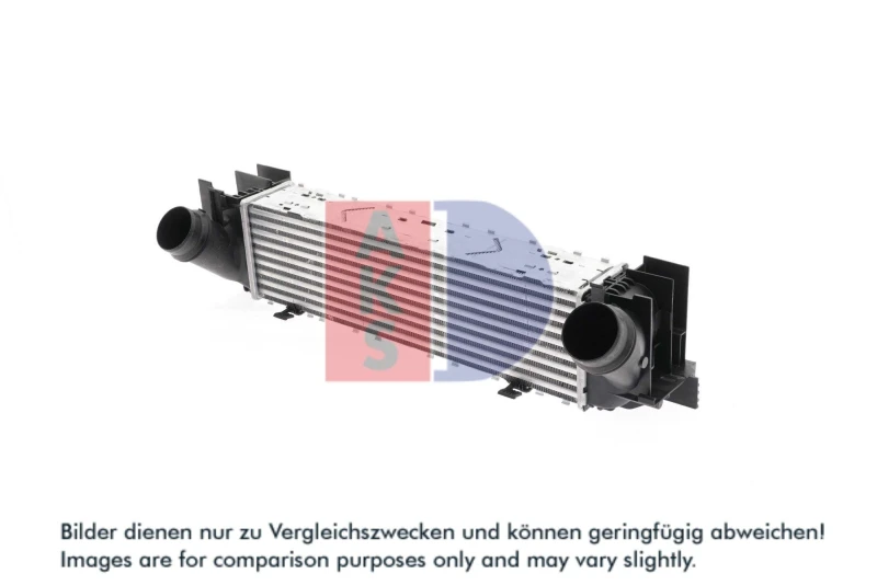 Image of AKS DASIS 057025N Intercooler Plastic Aluminium, Plastic Intercooler,charger (468)