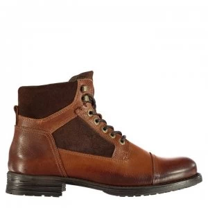 image of Firetrap Whitelaw Mens Rugged Boots - Cognac