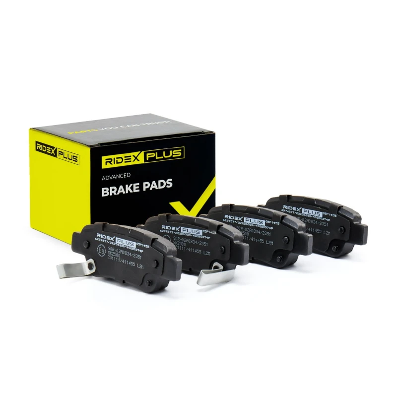Image of RIDEX PLUS Brake pad set RIDEX PLUS 402B0374P