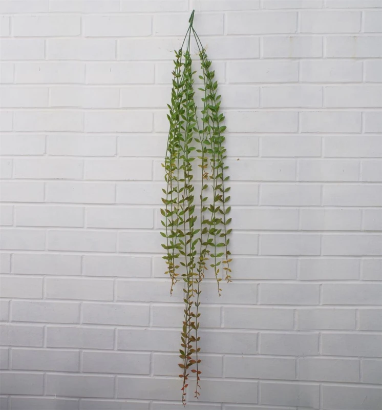 Image of Leaf 120cm Artificial Hanging Extra Long String of Pearls Green unisex