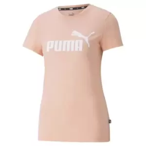 Puma Essential Logo Tee Womens - Pink