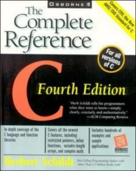 Image of C by Herbert Schildt Paperback