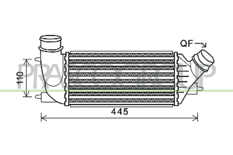 Image of PRASCO Intercooler PRASCO CI942N003