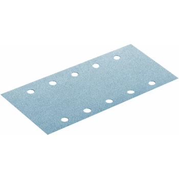 image of Festool - Abrasive Sheet STF 115X228 P320 GR/100 Sanding Rectangle 115 x 228mm P320 Grit Granat (100 Pack)