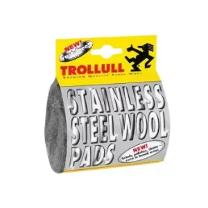 image of Trollull Stainless Steel Wool Pads (Pack 2)