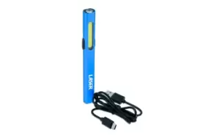 Image of Laser Tools 8597 Aluminium Rechargeable Penlight