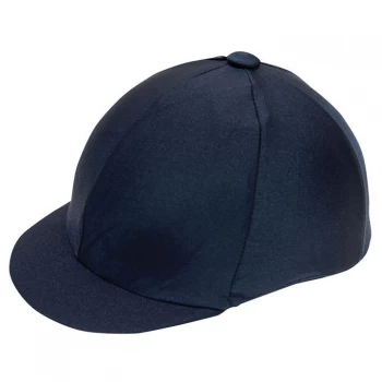 Image of Harry Hall Lycra Silk Hat - Navy