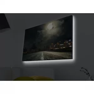 Image of 4570MDACT-023 Multicolor Decorative LED Lighted Canvas Painting